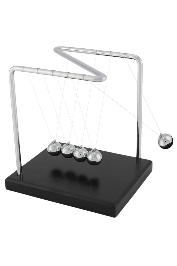 Newton Beşiği Denge Balans Topları Z Stant 14 cm - Resim 8