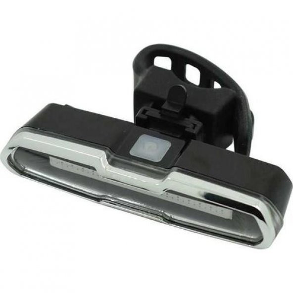 Forte GT Mavi Kırmızı Beyaz Çakarlı Usb Şarjlı Bisiklet Stop Lambası - 2