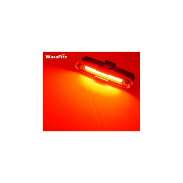 Forte GT Mavi Kırmızı Beyaz Çakarlı Usb Şarjlı Bisiklet Stop Lambası - 4