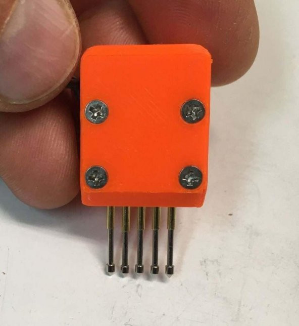 Pogo-Pin Programlama Adaptörü Plastik Aparat