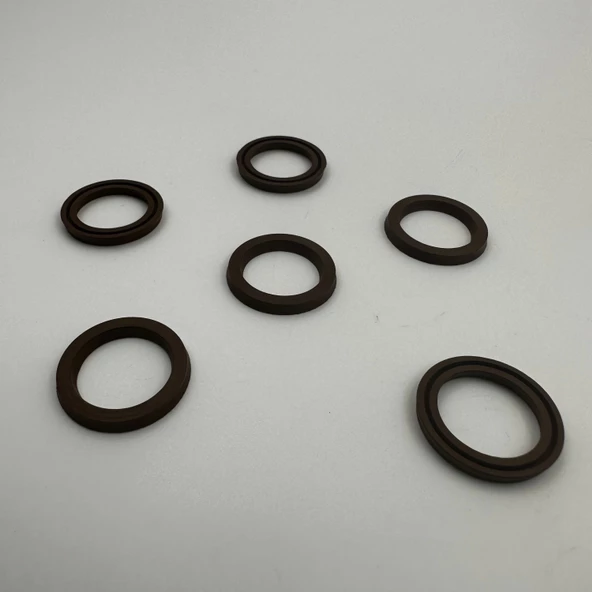 Pnömatik Piston Keçesi Fkm K59 - 7x12x2.55 - 4