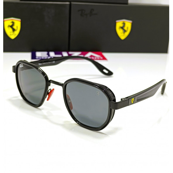 Rayban Ferrari Rb3674m  F028/71  51-21 Unisex  Siyah Güneş Gözlüğü - 2