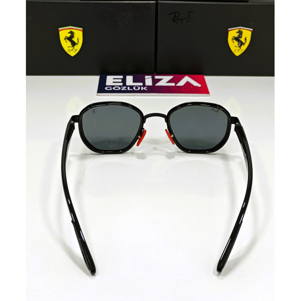 Rayban Ferrari Rb3674m  F028/71  51-21 Unisex  Siyah Güneş Gözlüğü - 3