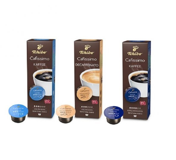 Avantajlı Paket Cafissimo Fine Aroma - Intense Aroma - Decaffeinato 10lu Kapsül Kahve