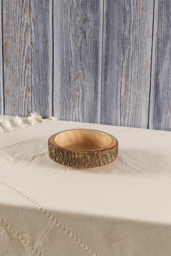 Ahşap Çerezlik Ve Doğal Ahşap Çerez Kasesi - 2