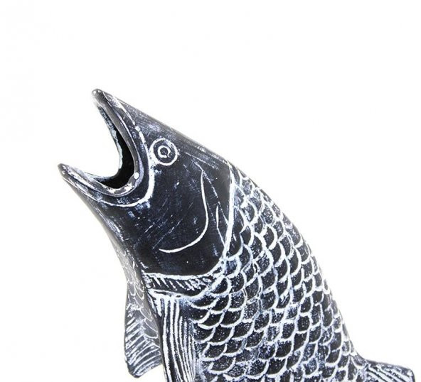 Metal Balık 43 Cm Dekoratif Hediyelik - 2