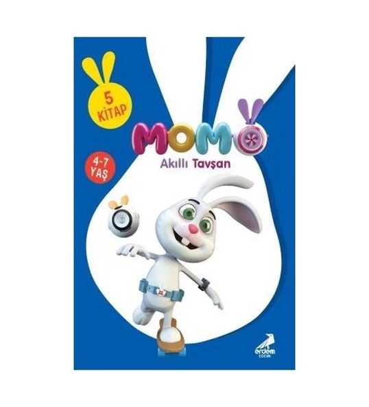 MOMO AKILLI TAVŞAN 5 KİTAP SET 4-7 YAŞ ERDEM YAYIN
