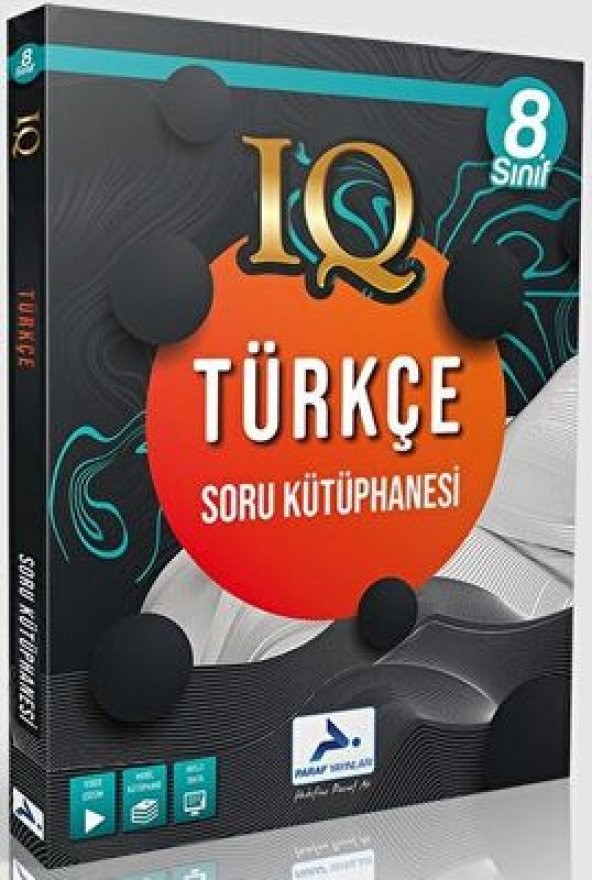 8.Sınf IQ Türkçe Soru Kütüphanesi - Paraf Yayınları