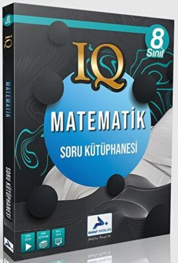 8.Sınıf IQ Matematik Soru Kütüphanesi - Paraf Yayınları