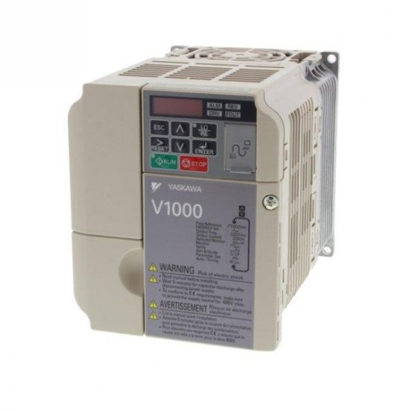 OMRON VZA42P2BAA,  V1000 2,2/3 KW 3X400VAC BES. HIZ KONT.