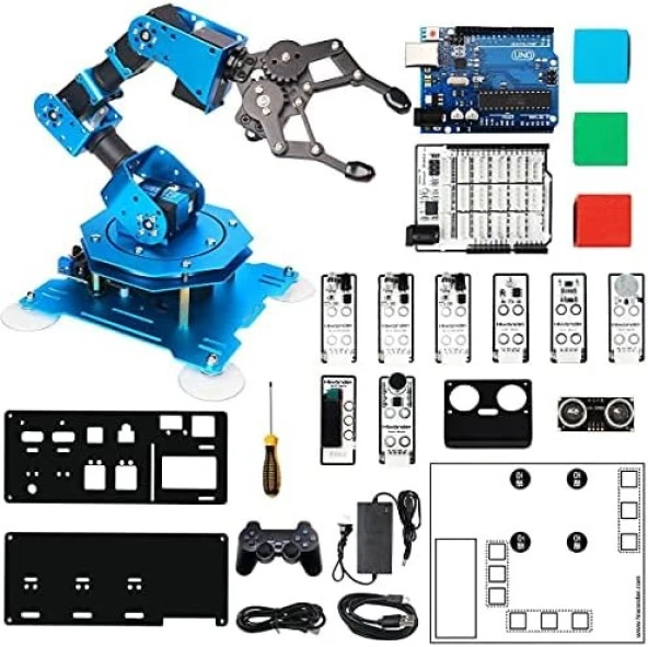 LewanSoul xArm UNO Robotik Kol 6DOF Robot Kol Kiti