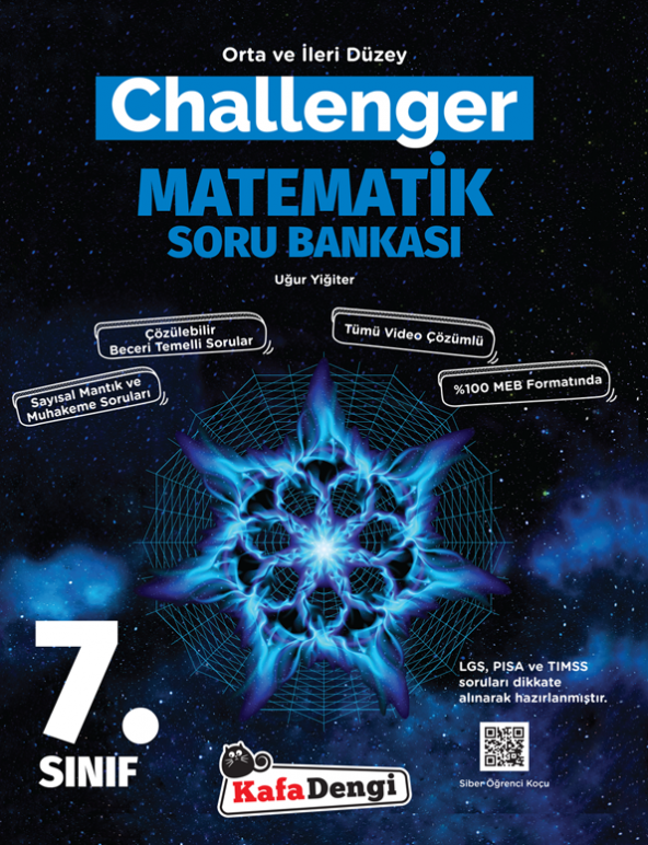 7.Sınıf Challenger Matematik Soru Bankası (Tümü Video Çözümlü)