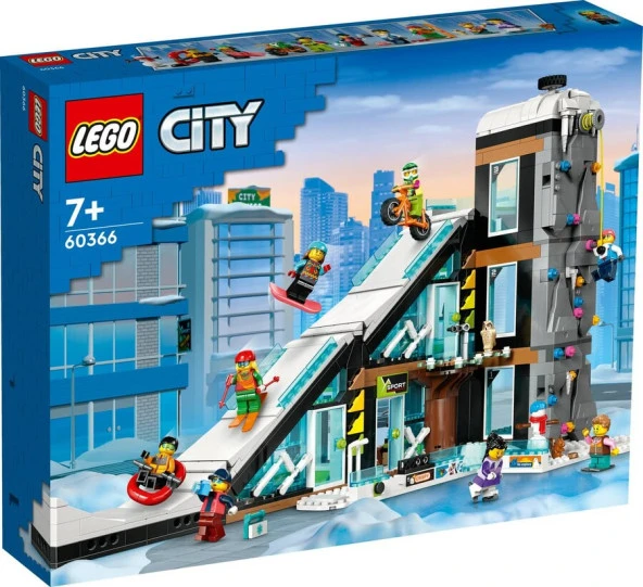 LEGO-60366 City Kayak ve Dağcılık Merkezi