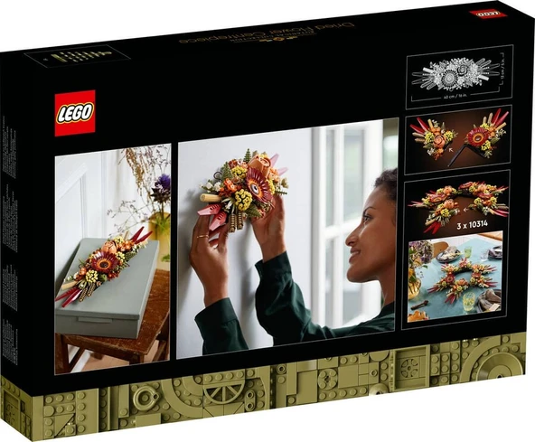 LEGO-10314 Icons Kuru Çiçek Aranjmanı - 2