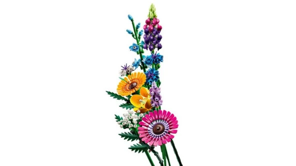 LEGO-10313 Botanicals Kır Çiçekleri Buketi - Resim 5