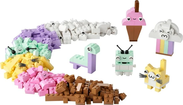 LEGO-11028 Classic Yaratıcı Pastel Eğlence - 7