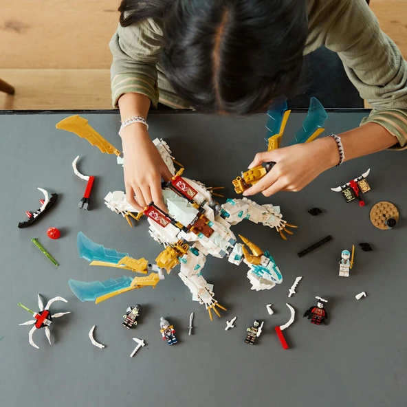 LEGO-71786 NINJAGO Zane’in Buz Ejderhası Yaratığı - 4