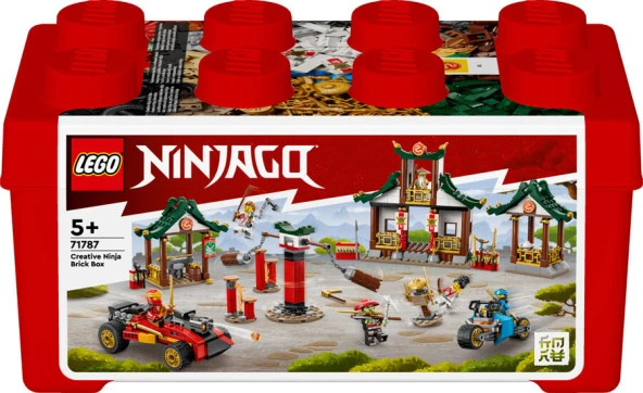 LEGO-71787 NINJAGO® Yaratıcı Ninja Yapım Parçası Kutusu