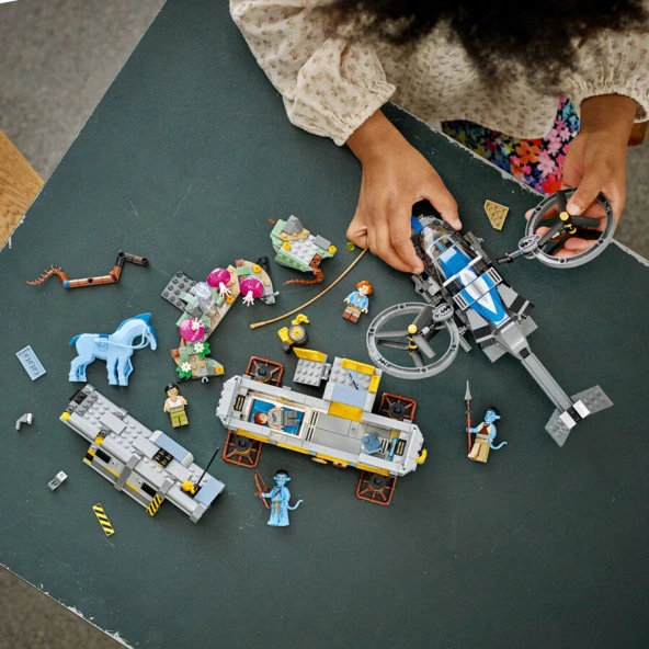 LEGO-75573 Avatar Uçan Dağlar: Saha 26 ve RDA Samson - 4