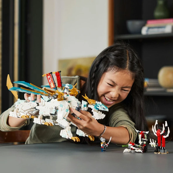 LEGO-71786 NINJAGO Zane’in Buz Ejderhası Yaratığı - 5