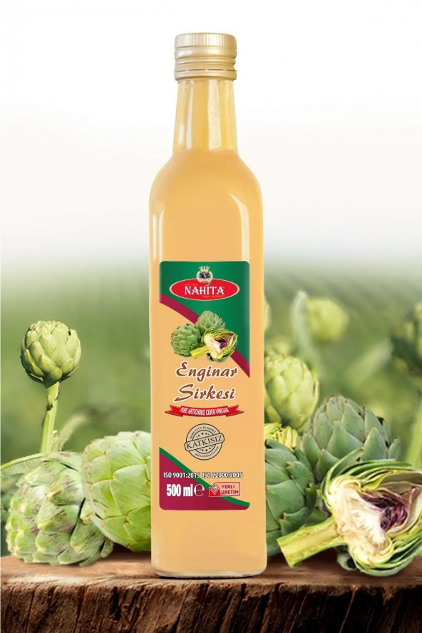 Enginar Sirkesi  100 doğal Katkısız 500 ml