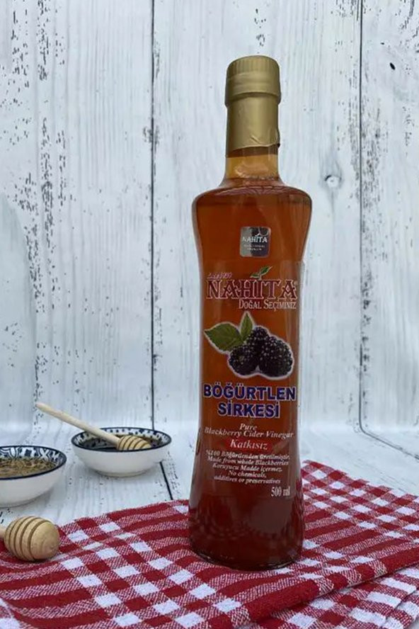 Böğürtlen Sirkesi  100 doğal Katkısız 500 ml
