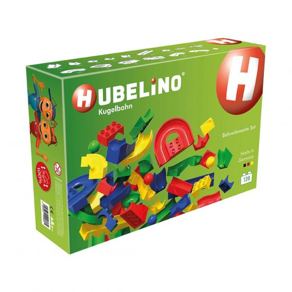 Hubelino Marble Run Aksiyon Element Blok Yapım Set (128 Parça) 420381