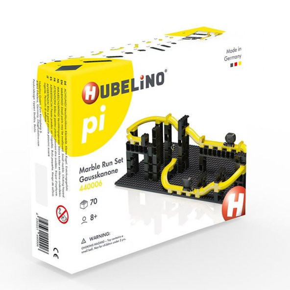 Hubelino Pi Marble Run Gausskanone Seti (70 Parça) 440006