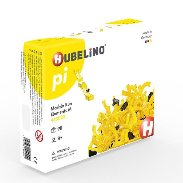 Hubelino Pi Marble Run Blok Yapım Parçaları  (98 Parça) 440020