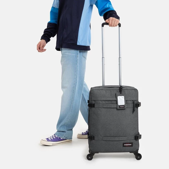 Eastpak TRANSIT'R 4 S BLACK DENIM Tekerlekli Bavul EK0A5BFI77H1 - 3