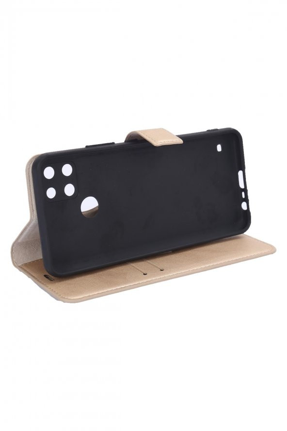 Oppo Realme C25Y Cüzdanlı Ve Kapaklı Kılıf - Resim 2