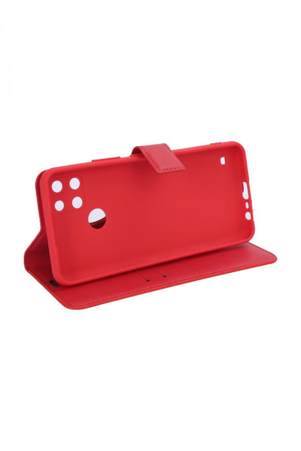 Oppo Realme C25Y Cüzdanlı Ve Kapaklı Kılıf - Resim 9