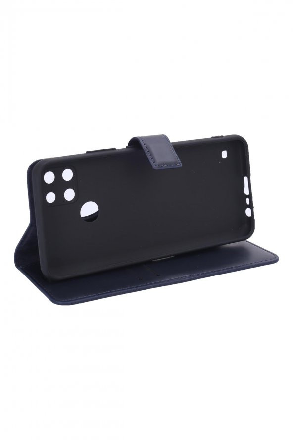 Oppo Realme C25Y Cüzdanlı Ve Kapaklı Kılıf - Resim 11