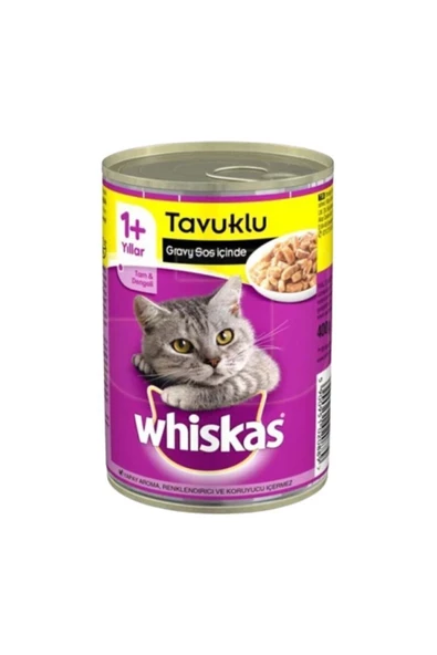 Sos Içinde Tavuklu Yetişkin Kedi Konservesi 400gr