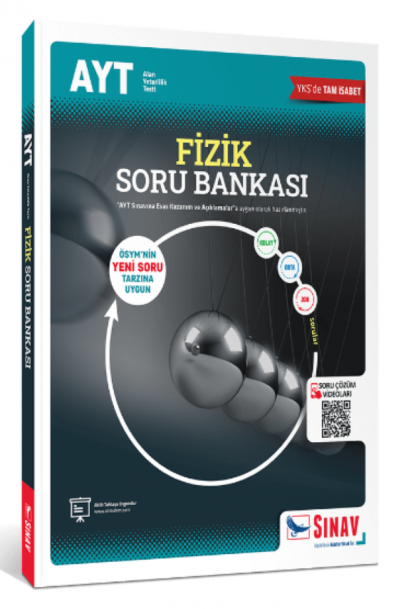 Sınav Yayınları 2023 AYT Fizik Soru Bankası