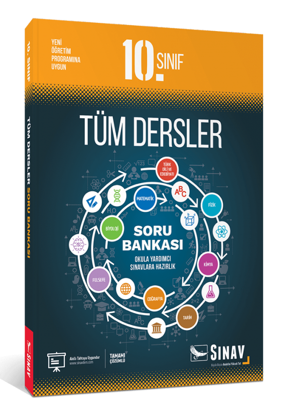 Sınav Yayınları 10. Sınıf Tüm Dersler Çözümlü Soru Bankası