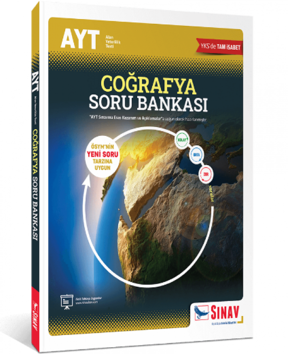 Sınav Yayınları 2023 AYT Coğrafya Soru Bankası