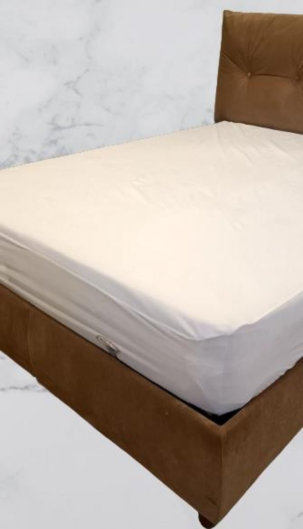 ALEZ Fitted 90172 Yatak koruma Sıvı Geçirmez 150x200 Model Terletmez El Yapı - 2
