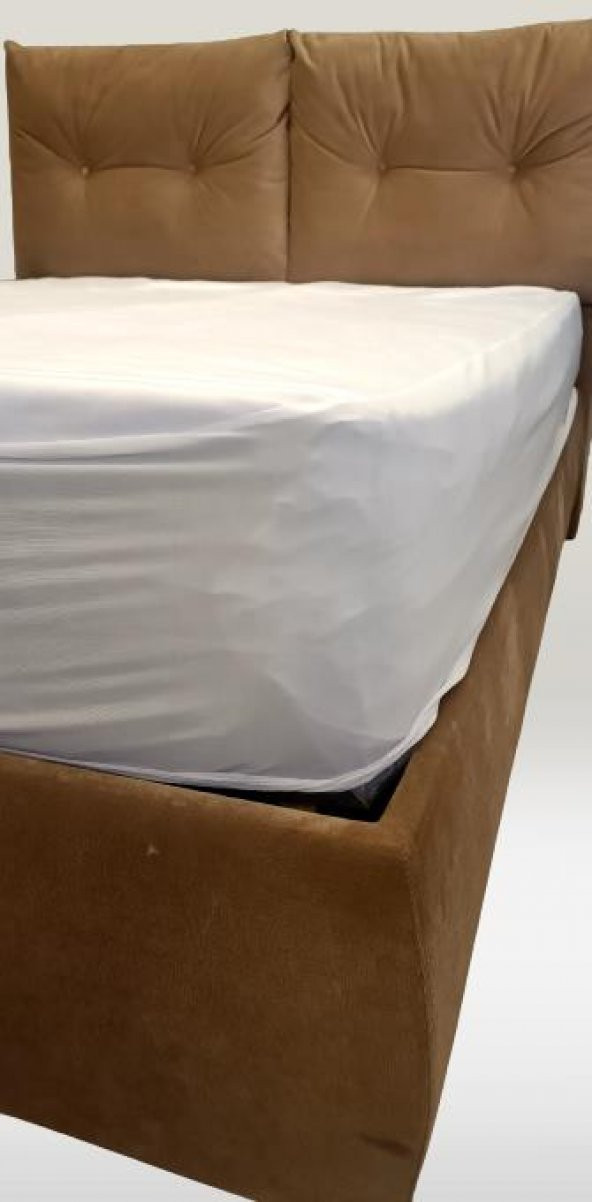 ALEZ Fitted 90172 Yatak koruma Sıvı Geçirmez 150x200 Model Terletmez El Yapı - 8