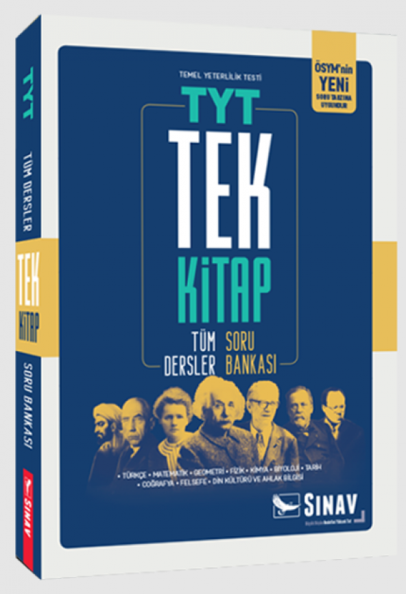 Sınav Yayınları 2023 TYT Tüm Dersler Soru Bankası Tek Kitap