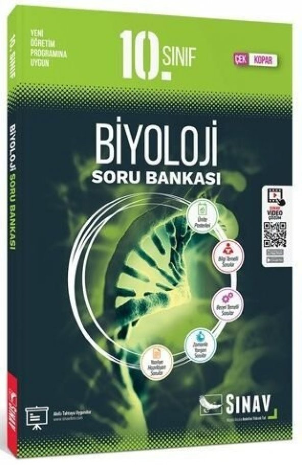 Sınav Yayınları 10. Sınıf Biyoloji Soru Bankası - 1