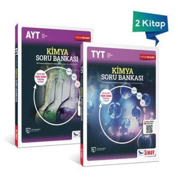 Sınav Yayınları TYT AYT Kimya Soru Bankası Kazandıran Set - 1