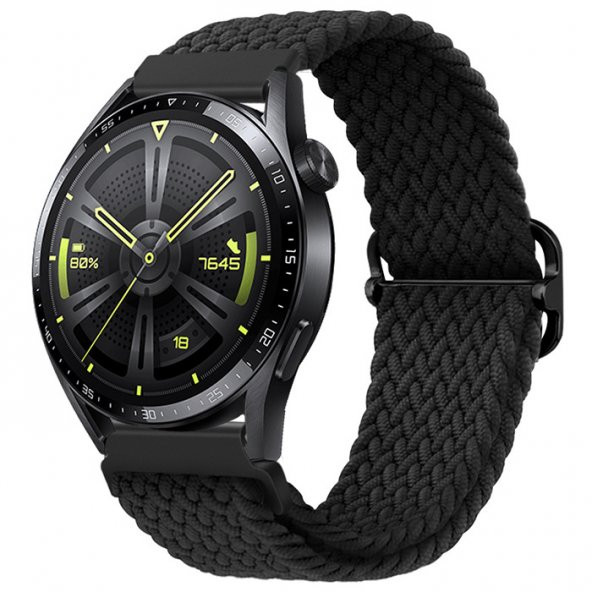 20MM Gear S2, R600 Watch S4 42mm, Huawei Watch Gt, 20MM Japon Tokalı Elastik Kayış Kordon