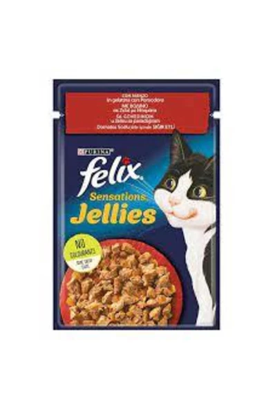 Sens. Et&domates Kedi Yaş Maması 85 Gr.