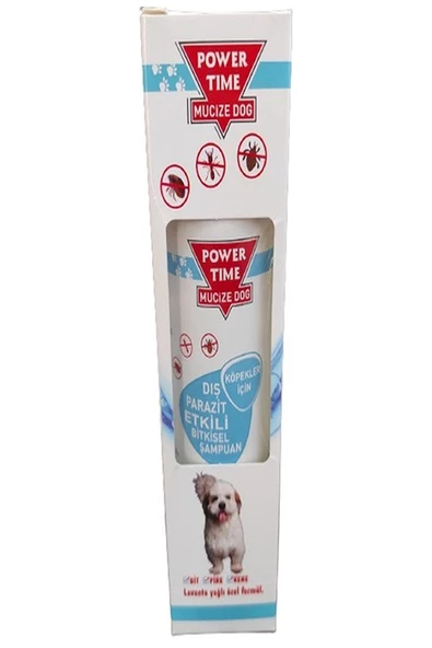 Power Tıme Köpek Bit Pire Kene Dış Parazit Şampuanı 200 Mg