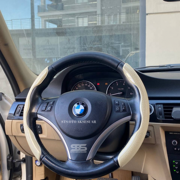 Üniversal Direksiyon Kolları Bej Renk Tüm Araçlara Uyumlu - 2