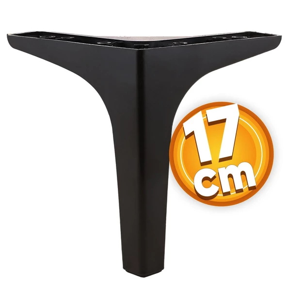 Sedef Lüks Mobilya Kanepe Tv Ünitesi Konsol Koltuk Ayağı 17 Cm Siyah Ayakları 4 Adet - 3