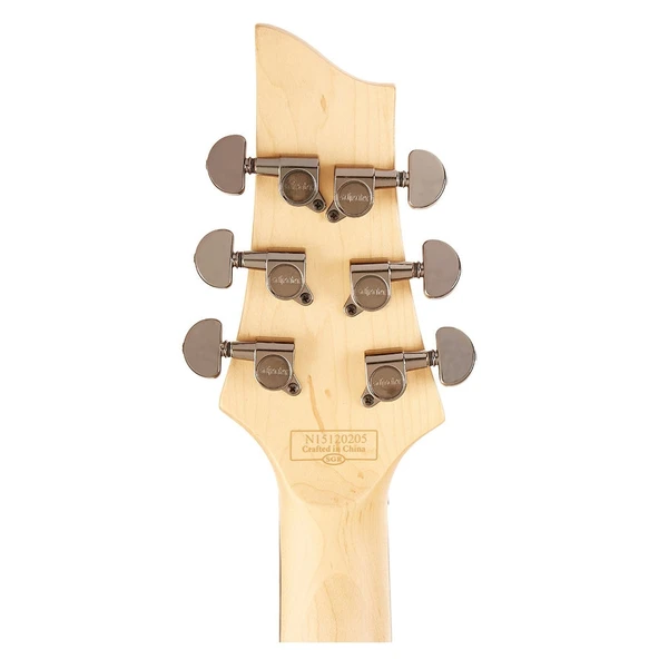 Schecter SGR C-1 Elektro Gitar (Walnut Satin) - Resim 4