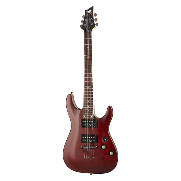 Schecter SGR C-1 Elektro Gitar (Walnut Satin) - Resim 6