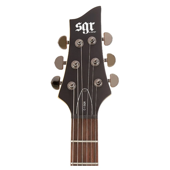Schecter SGR C-1 Elektro Gitar (Walnut Satin) - Resim 10